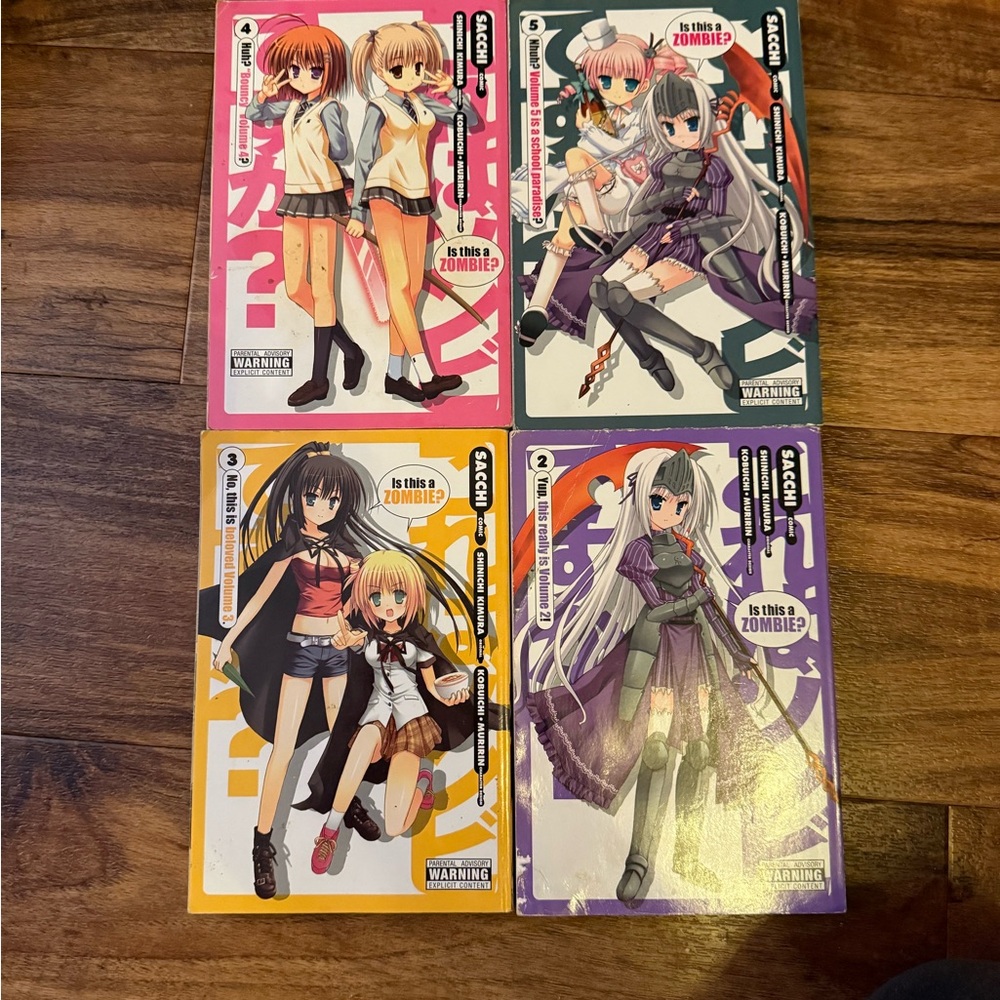 Is This a Zombie? Manga Set